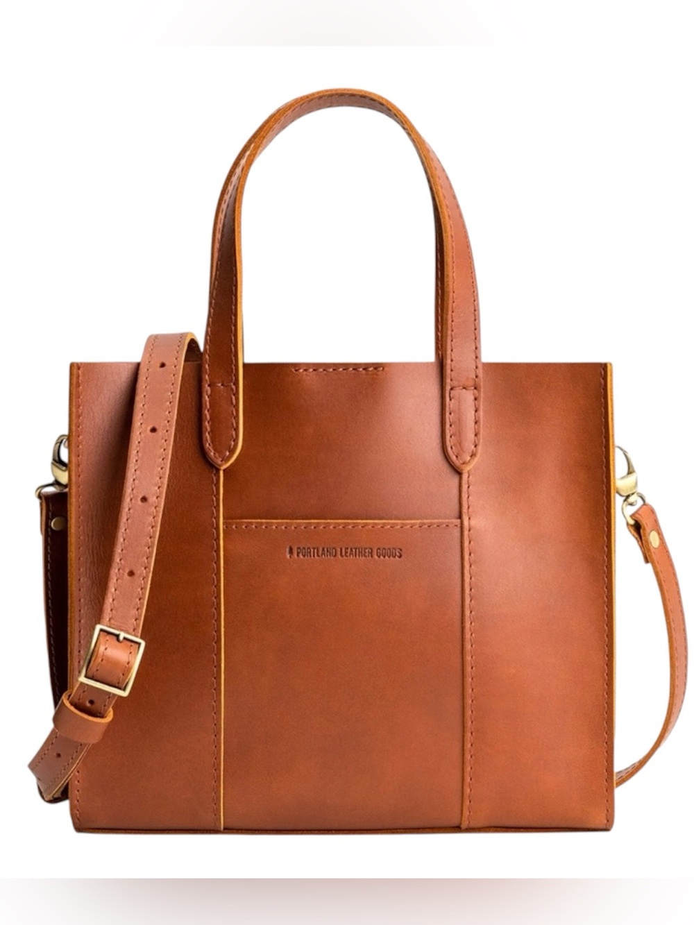 Portland Leather Goods Lola Zipper Crossbody Tote